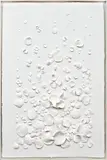 Louise Frydman, Bulles V (Bubbles V), 2021, porcelain on paper