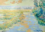 Vaclav Radimsky, Sunny Afternoon by the River