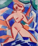Summer by Václav Špála, 1929, oil on canvas, sold Nov 2021