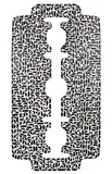 Běla Kolářová, Razor Blade I, 1969, assamblage on paper