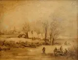August Piepenhagen, Winter Landscape
