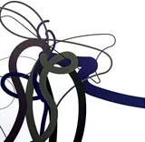 Zdeněk Sýkora, 13 lines for Jan Neruda, 1999, serigraphy on paper