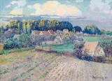 Vaclav Radimsky, View of Saint-Étienne-sous-Bailleul nearby Giverny