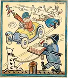 Josef Lada, Hazardous Drive