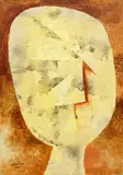Head by Ota Janeček, 1967, oil on canvas, sold Nov 2021