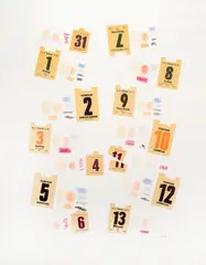 Běla Kolářová, Every While Repeats a Week, 1979, mixed media (collage, make-up) on paper