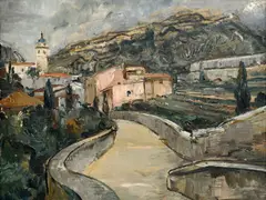 Maxim Kopf, Torbole I, 1932, oil on canvas