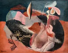 Vojtěch Tittelbach, Dream, 1929, oil on canvas