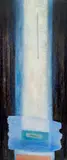 Karel Těšínský, Composition, 1991, oil on canvas