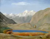 Otakar Kubín, Siguret Lake, 1929, oil on canvas