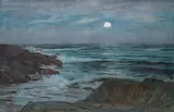Antonín Hudeček, Full Moon over the Sea
