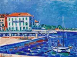 Václav Špála, Supetar, 1935, oil on canvas