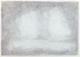 Josef Šíma, From the Mental Landscapes Cycle, 1963, mixed media (pastel, pencil) on handmade paper