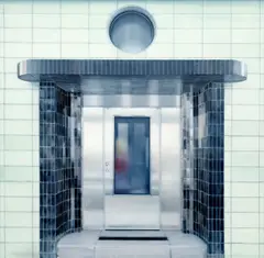 Martin Herold, Entrance, 2018, oil on canvas