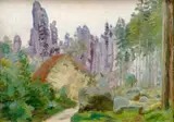 František Kaván, The Prachov Rocks