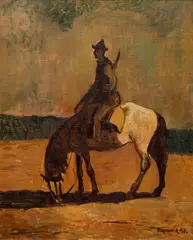 Cyprián Majerník, The Watch, 1940, oil on canvas