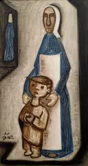 Josef Čapek, Boy from the Street, 1930, oil on canvas