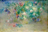 Grigorij Musatov, Still Life with a Bouquet, 1930s, oil on canvas