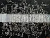 Jaroslav Paur, Fragments, 1969, oil on canvas