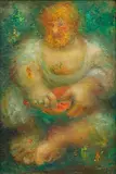 Grigorij Musatov, Muzhik, 1930s, oil on canvas