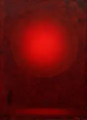 Jaroslav Paur, Burnt Down Town, 1972, oil on canvas