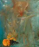 Eve by Nikolaj Michajlovič Rodionov, 1936, oil on canvas, sold May 2022