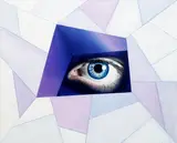 Zdeňka Reinerová, Cold Gaze, 2022, oil on canvas