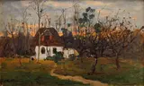 Antonín Chittussi, Landscape with the Blush of Dawn