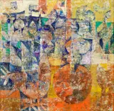 Ota Janeček, Garden with a Peacock