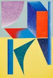 Karel Štědrý, Acid House Vol. 2 II, 2022, mixed media (acrylic, pastel) on canvas