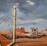 Václav Zykmund, The Abduction of Angelina, 1936–1937, oil on canvas