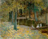 Antonín Hudeček, Stream in Autumn