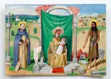 Jan Knap, Madonna with Saints (triptych)