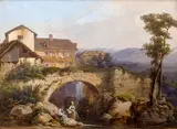 Josef Navrátil, Italian Landscape