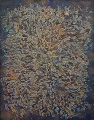 Robert Piesen, Space of Inexistence, 1966, mixed media (enamel, lacquer) on plywood