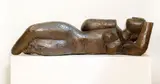 Miloslav Chlupáč, Lying Figure, 1999, bronze