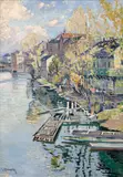 Vaclav Radimsky, Mr Hulík's Fisherman's House in Kolín