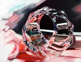 Zdeňka Reinerová, Glass Story, 2022, oil on canvas