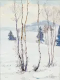 Alois Kalvoda, Winter Landscape