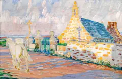 František Kupka, White Horse, 1909, oil on canvas