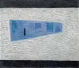 Karel Těšínský, Pond, 1970, oil on canvas