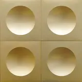 Jaroslav Otruba, Concave metroform frame, 2023, aluminium tiles