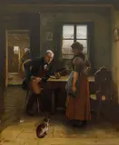 Václav Brožík, Strapped for Cash