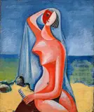 Otakar Mrkvička, Morning, 1936, oil on canvas