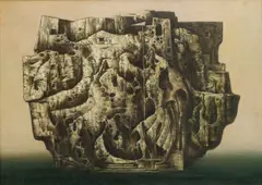 František Muzika, Citadel II, 1963, oil on canvas