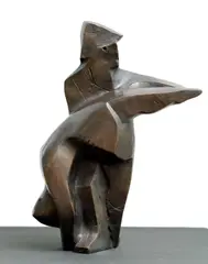 Bedřich Stefan, Harlequin and Columbine, 2020, bronze