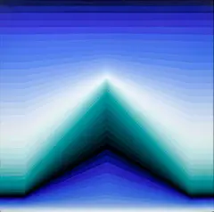 BERC-Z by Victor Vasarely, 1968-1973, acrylic on canvas, sold May 2023