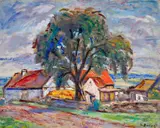 Vincenc Beneš, A Tree in front of the House