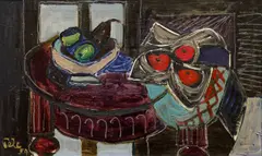 Antonín Pelc, Still Life, 1959, oil on canvas