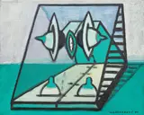 Jiří Načeradský, OPUS 64, 1980–1981, acrylic on canvas